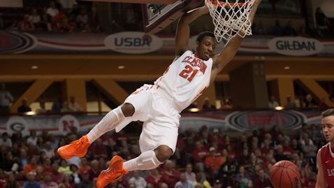 Damarcus Harrison scored a career-high 20 points Friday (Jeremy Brevard-USA TODAY<br> Sports)